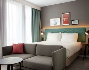 Day use room at Hilton Garden Inn Paris Orly Airport.