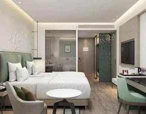 Day use room at Hilton Garden Inn Surat City Centre.