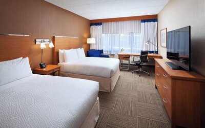 Day use room at Four Points By Sheraton San Diego.