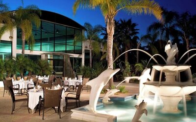 Outdoor pool at Four Points By Sheraton San Diego.