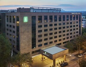 Hotel exterior at Embassy Suites By Hilton Washington DC Georgetown.