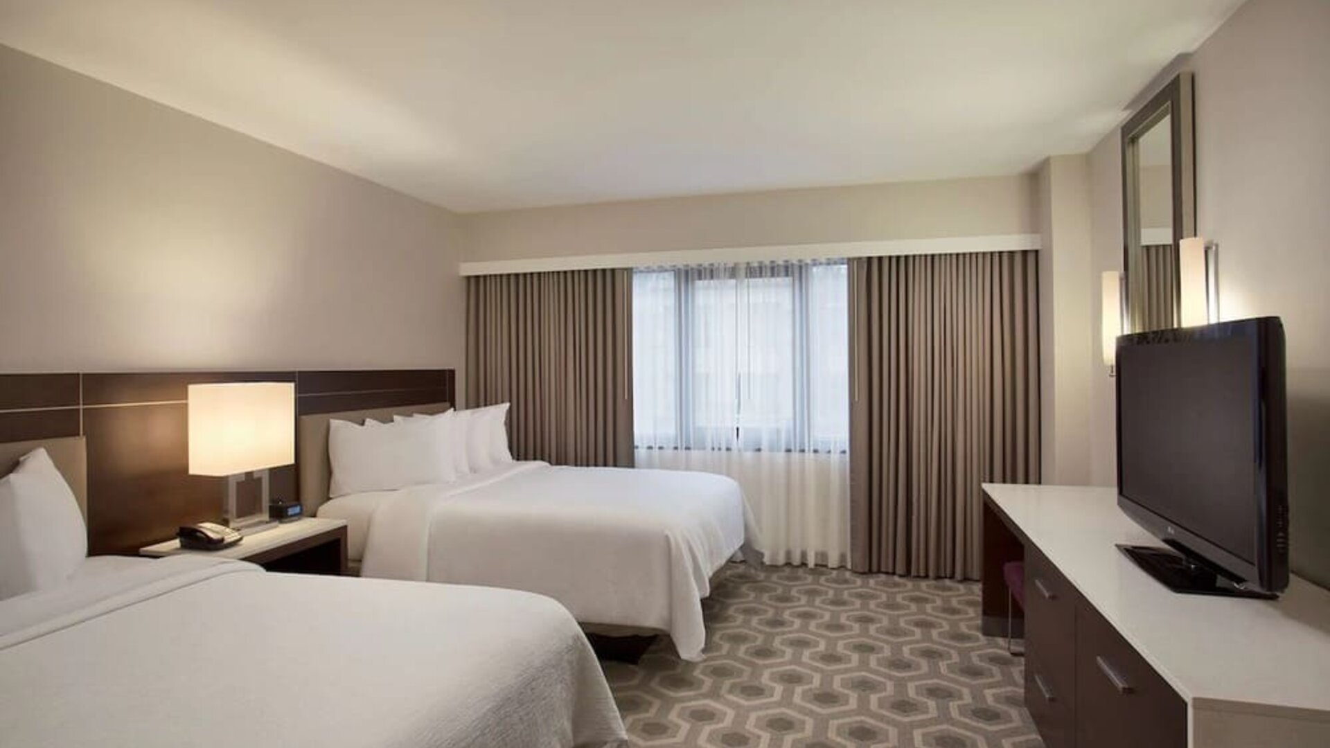 Day use room at Embassy Suites By Hilton Washington DC Georgetown.