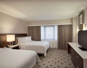 Day use room at Embassy Suites By Hilton Washington DC Georgetown.