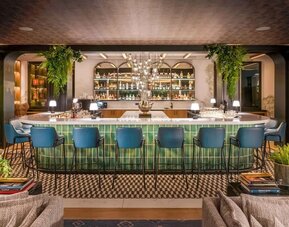 Hotel bar at DoubleTree By Hilton Berlin Ku'damm.