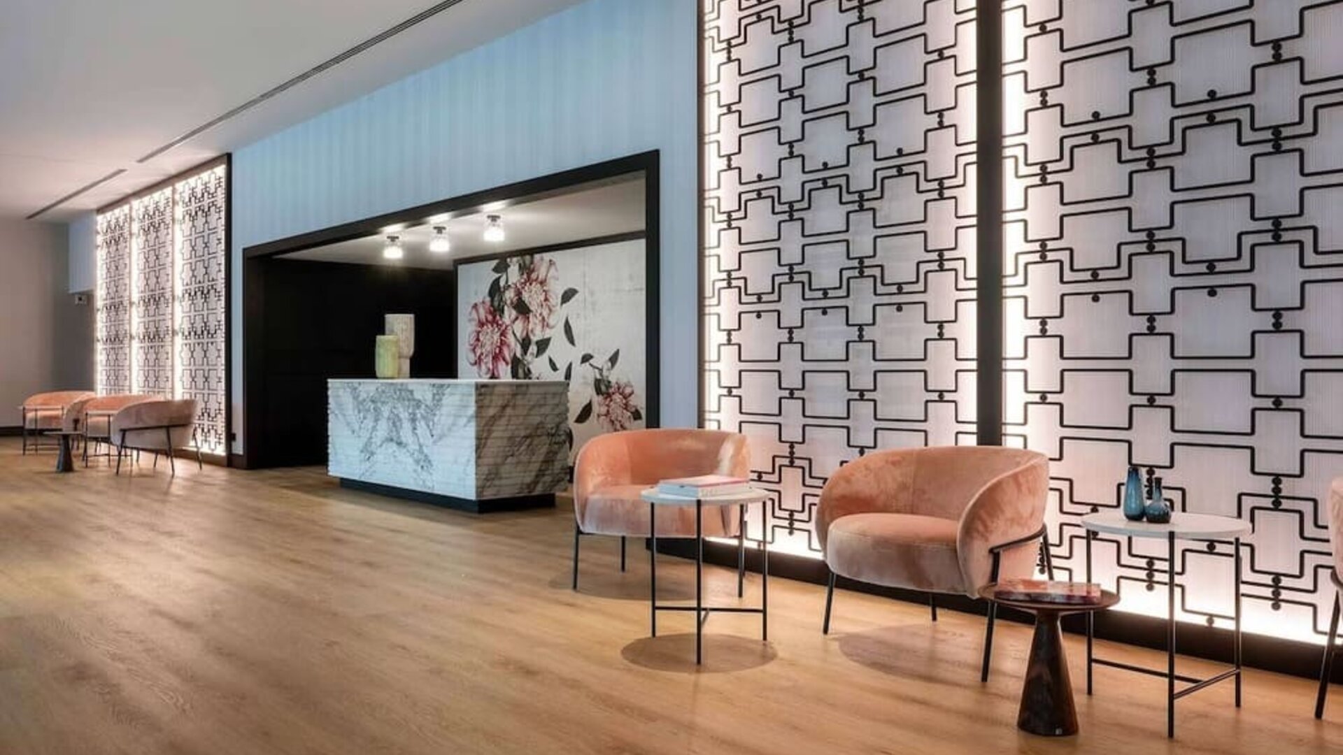 Hotel reception at DoubleTree By Hilton Berlin Ku'damm.