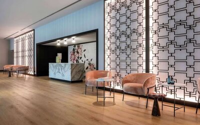 Hotel reception at DoubleTree By Hilton Berlin Ku'damm.