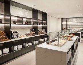 Breakfast available at Hilton Heidelberg.