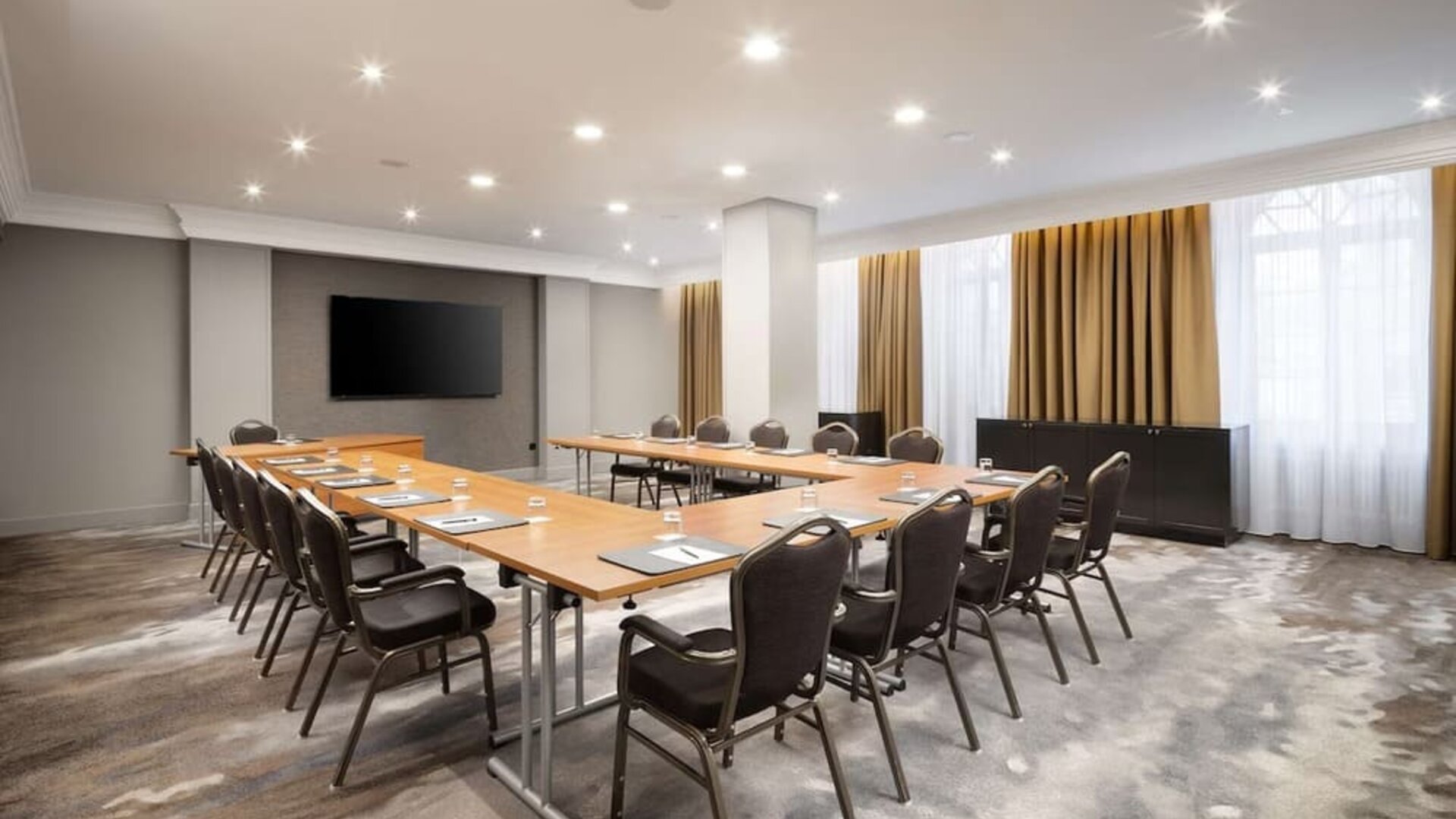 Meeting room at Hilton Heidelberg.