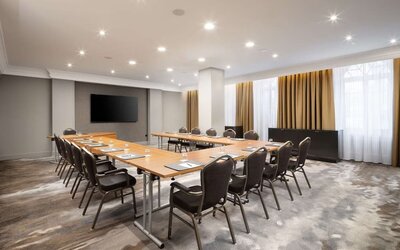 Meeting room at Hilton Heidelberg.