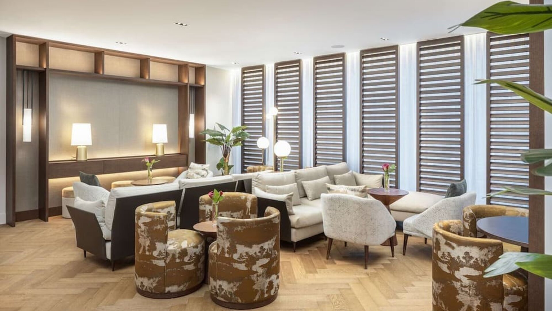 Lounge at Hilton Heidelberg.