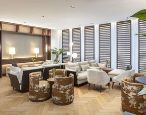 Lounge at Hilton Heidelberg.