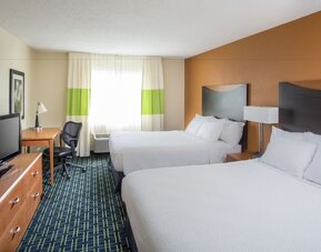 Day use room at Fairfield Inn & Suites Joliet North/Plainfield.
