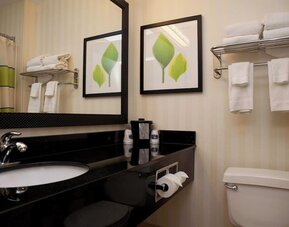 Day use room at Fairfield Inn & Suites Joliet North/Plainfield.