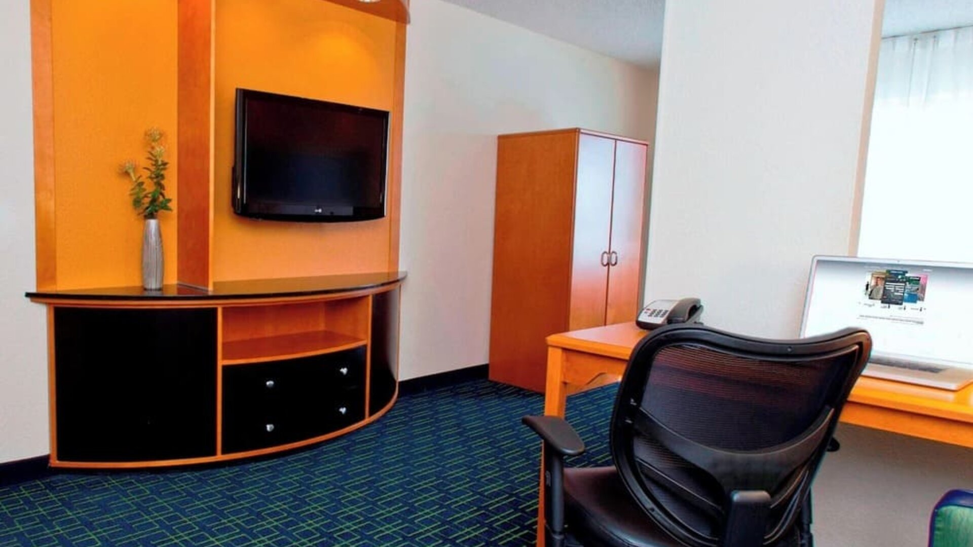 Day use room at Fairfield Inn & Suites Joliet North/Plainfield.