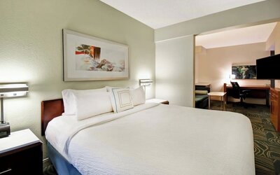 Day use room at SpringHill Suites Baltimore BWI Airport.