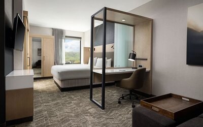 Day use room at SpringHill Suites By Marriott Milpitas.