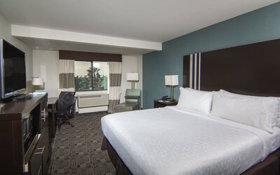 Day use room at Holiday Inn Express Hotel & Suites Carlsbad Beach.