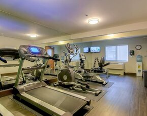 Gym at Holiday Inn Express Hotel & Suites Carlsbad Beach.