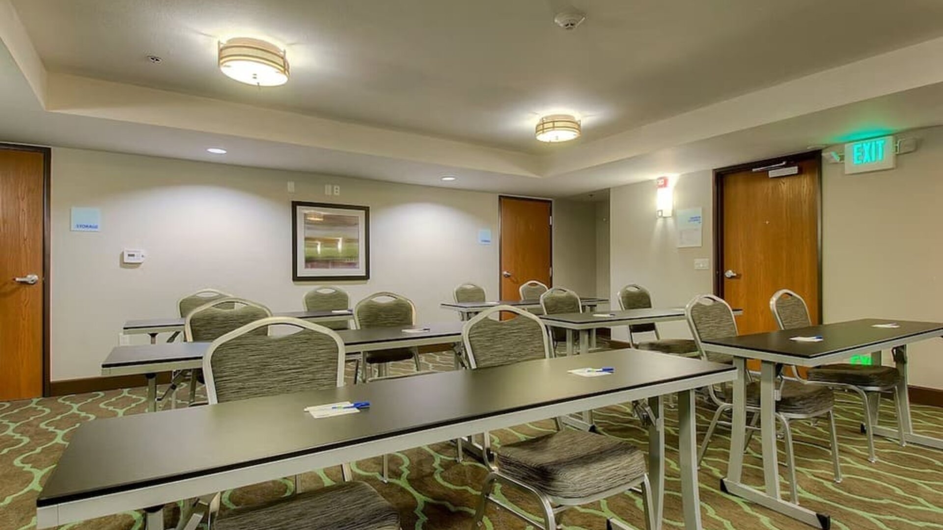 Meeting room at Holiday Inn Express Hotel & Suites Carlsbad Beach.