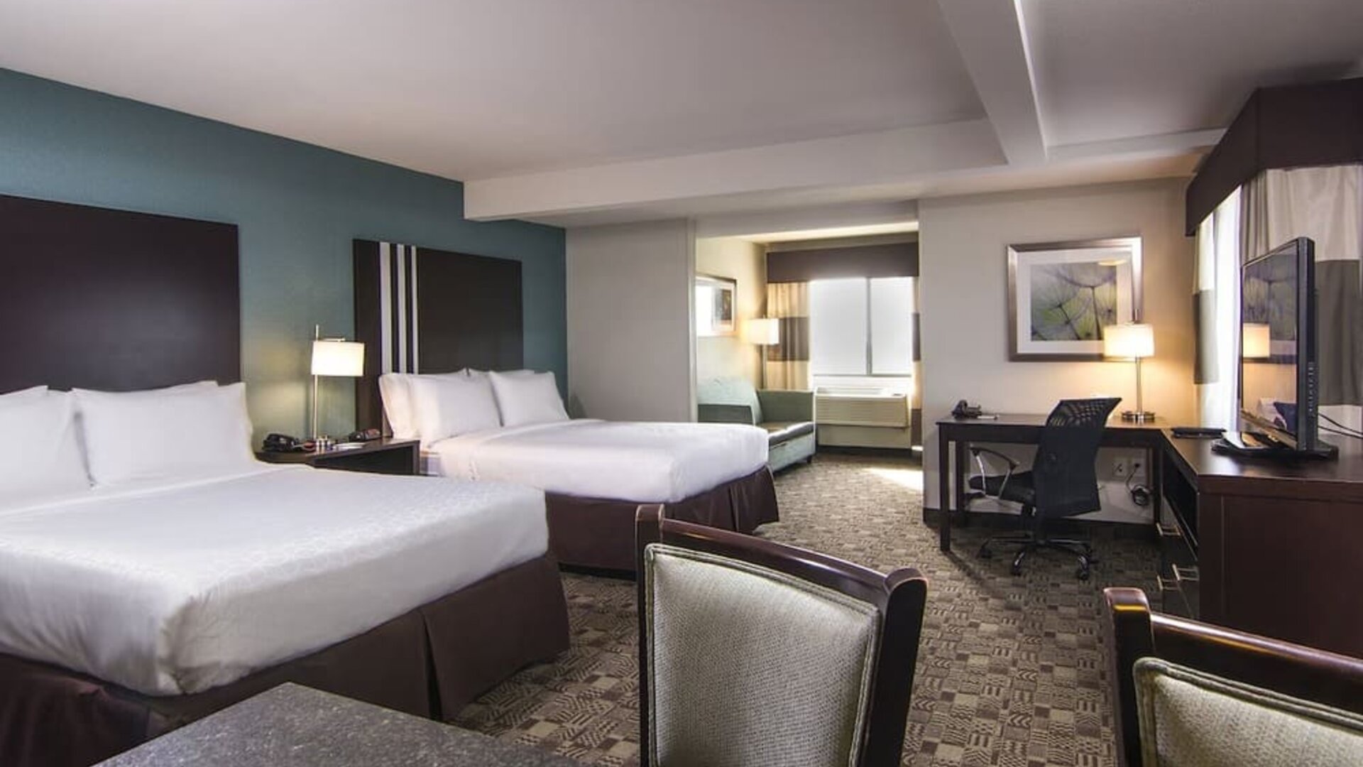 Day use room at Holiday Inn Express Hotel & Suites Carlsbad Beach.