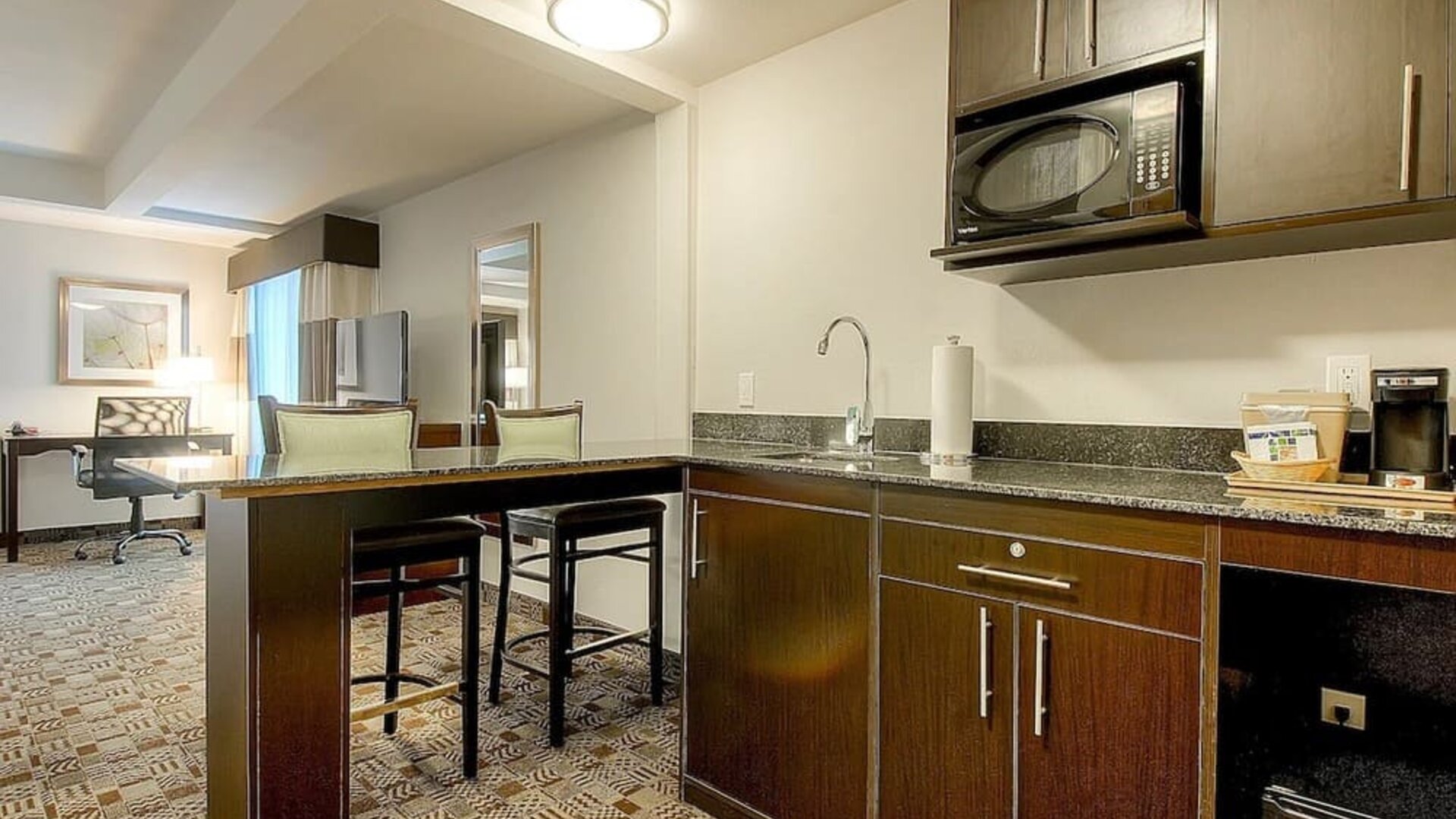 Day use room at Holiday Inn Express Hotel & Suites Carlsbad Beach.