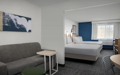 Day use room at Spark By Hilton Tucson Airport.