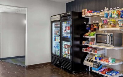 Snack bar at Spark By Hilton Glendale Phoenix North.