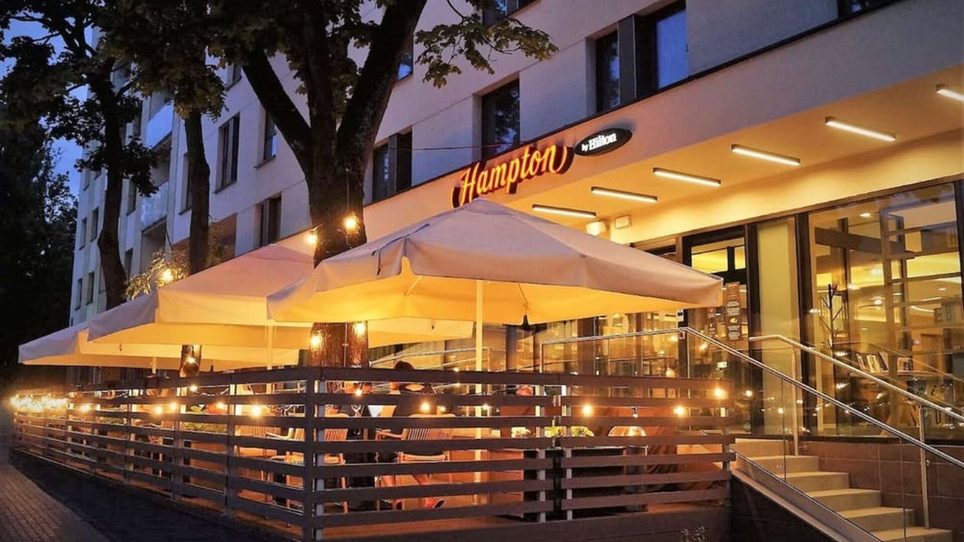 Hotel exterior at Hampton By Hilton Bialystok.