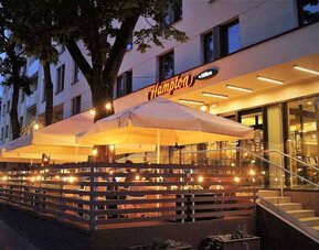 Hotel exterior at Hampton By Hilton Bialystok.