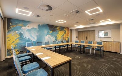 Meeting room at Hampton By Hilton Bialystok.