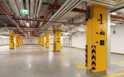 Parking available at Hampton By Hilton Bialystok.