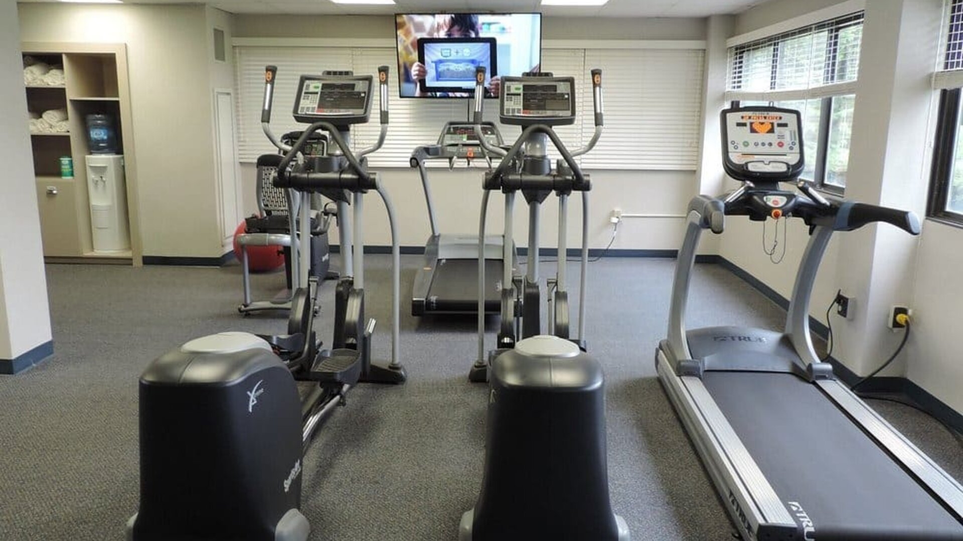 Gym at Maritime Conference Center.