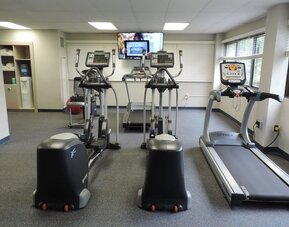Gym at Maritime Conference Center.