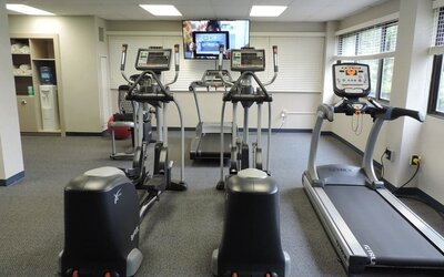 Gym at Maritime Conference Center.