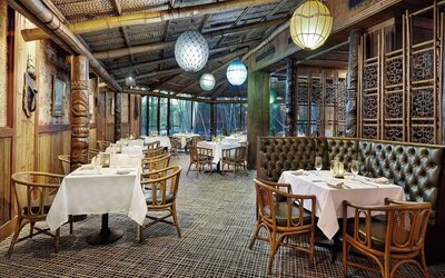 One of the 4 restaurants perfect for coworking at Hilton Atlanta.