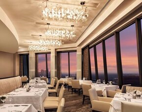 One of the 4 restaurants perfect for coworking at Hilton Atlanta.