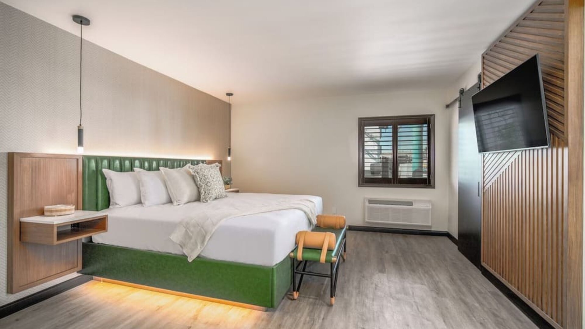 Day use room with TV and natural light at LYFE INN & SUITES By AGA.