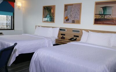 Day use room at Waterfront Inn PHL Airport.