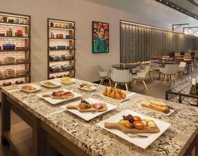 Grab-and-go meals and snacks available at The Market of Hyatt Regency San Francisco.