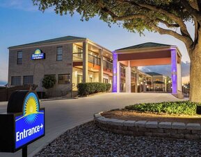 Hotel exterior at Days Inn By Wyndham San Antonio Near Fiesta Park.