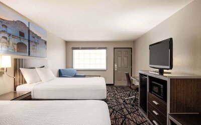 Day use room at Days Inn By Wyndham San Antonio Near Fiesta Park.