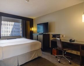 Day use room amenities at Arc The Hotel Ottawa.