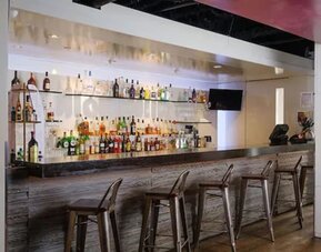 Hotel bar at Arc The Hotel Ottawa.