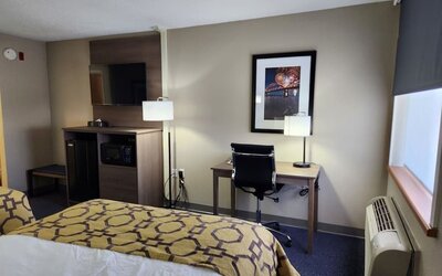 Day use room at Baymont By Wyndham Davenport.