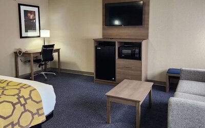 Day use room at Baymont By Wyndham Davenport.