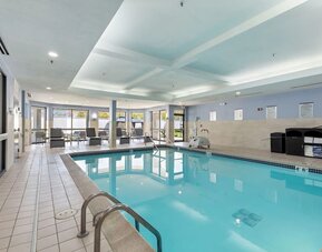 Indoor pool at Best Western Plus Elgin - Chicago.