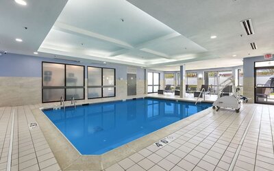 Indoor pool at Best Western Plus Elgin - Chicago.