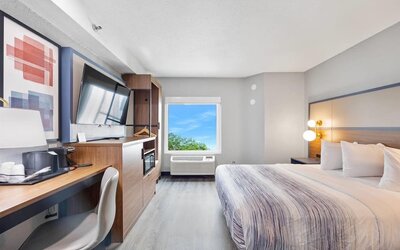 Day use room at AmericInn By Wyndham Urbana.