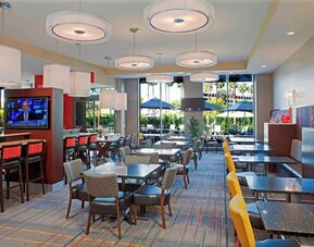 On-site restaurant at Residence Inn By Marriott LAX Airport.