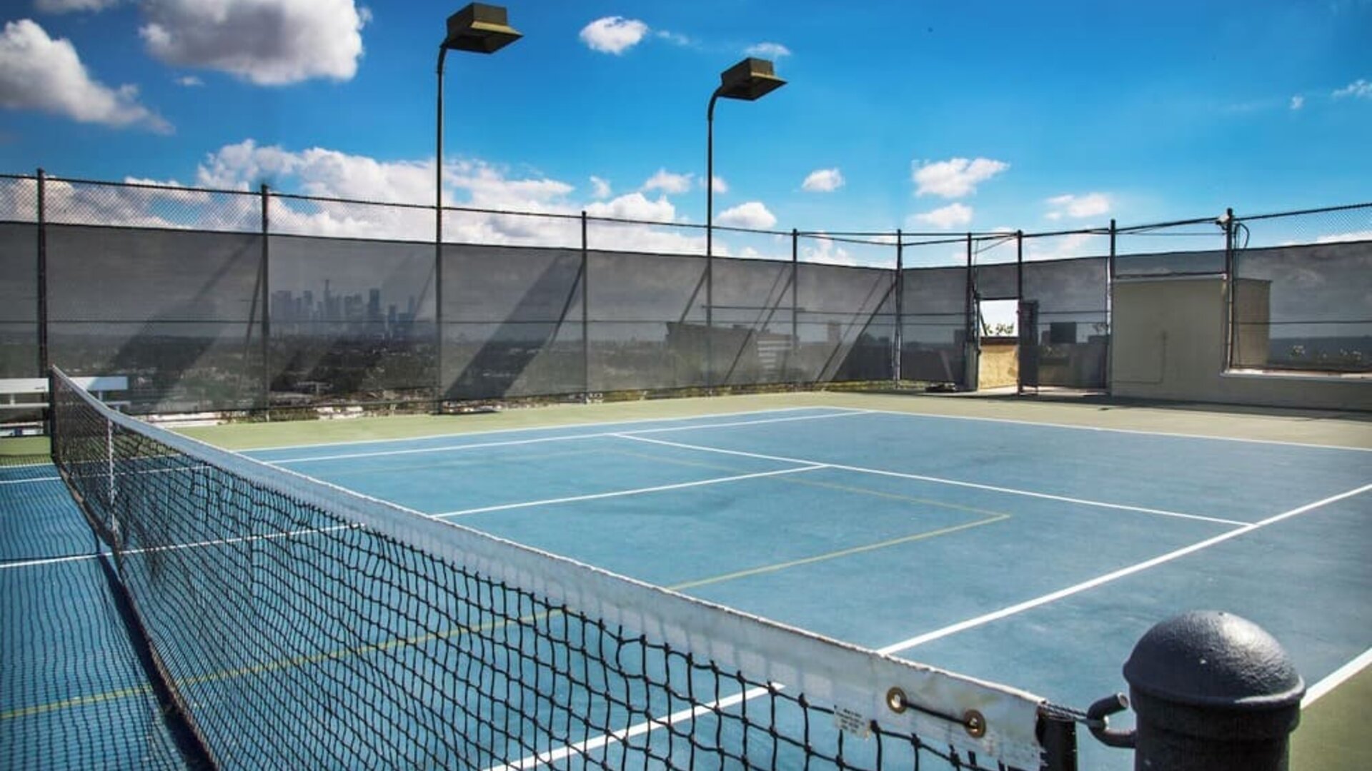 Tennis court at Montrose At Beverly Hills.